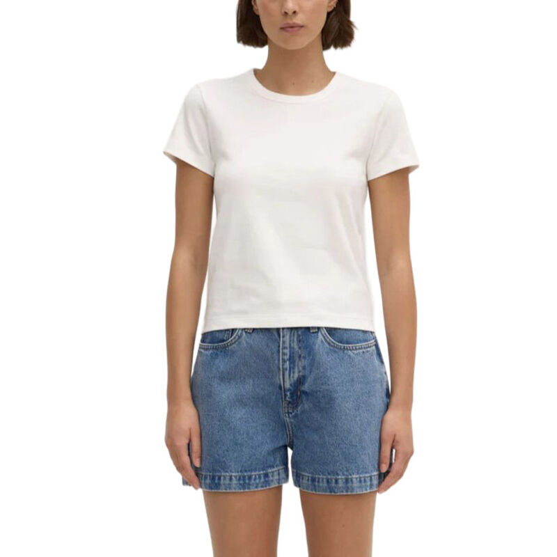 Assembly Label Lyla Cap Sleeve Tee Antique White image number 0